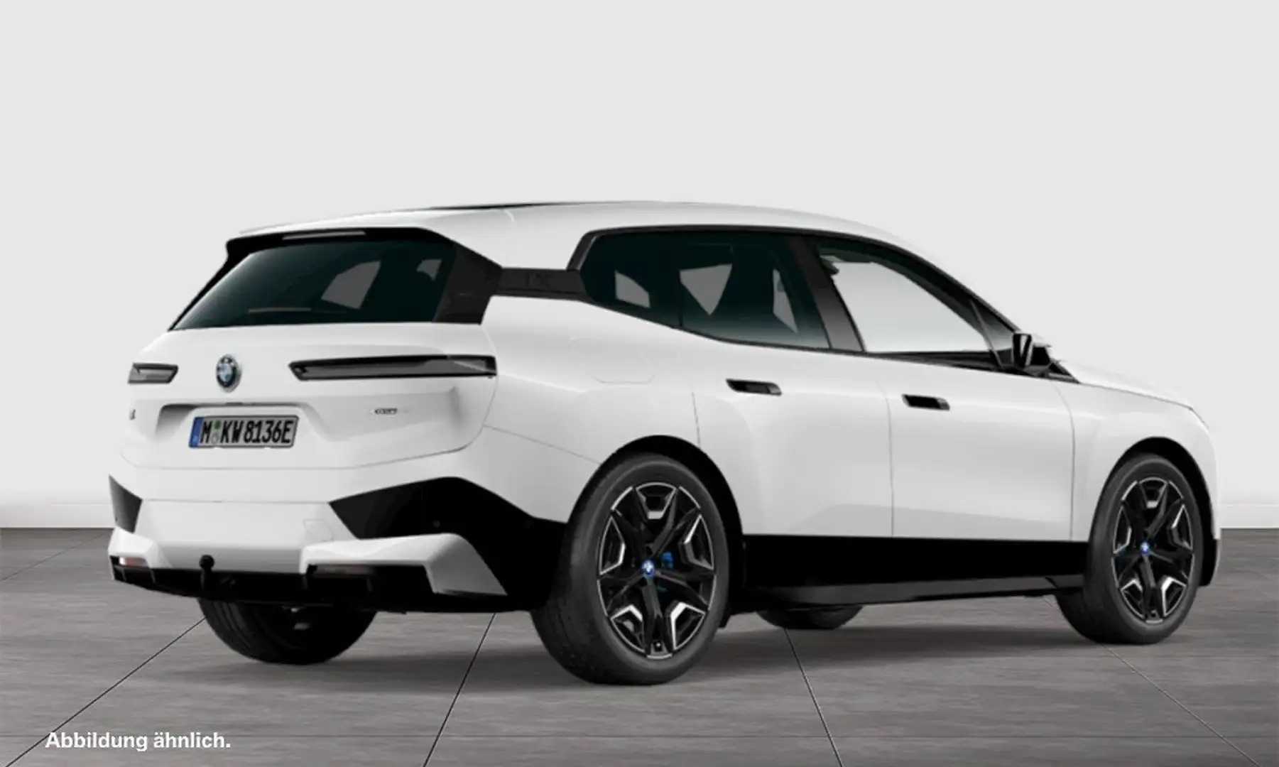BMW iX xDrive40 M Sport HUD PANO ACC AHK RFK NAVI Weiß - 2
