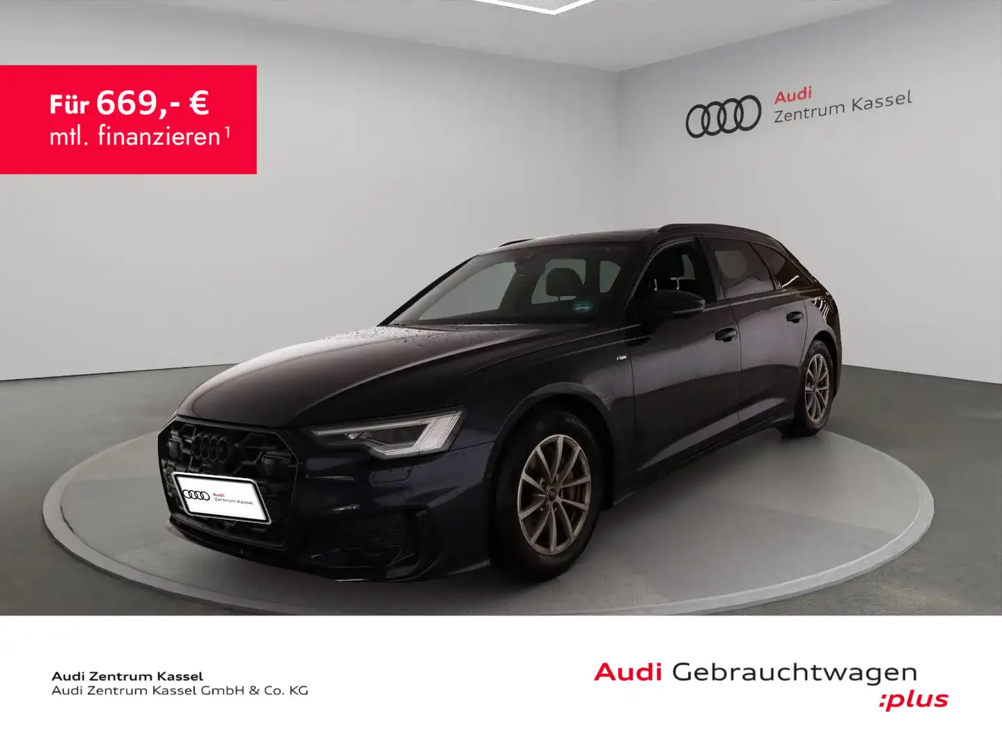Audi A6 50 TDI qu. S line Matrix Pano HuD AHK Blau - 1