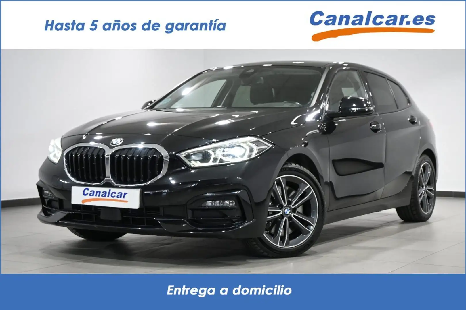 BMW 120 120dA Negro - 1