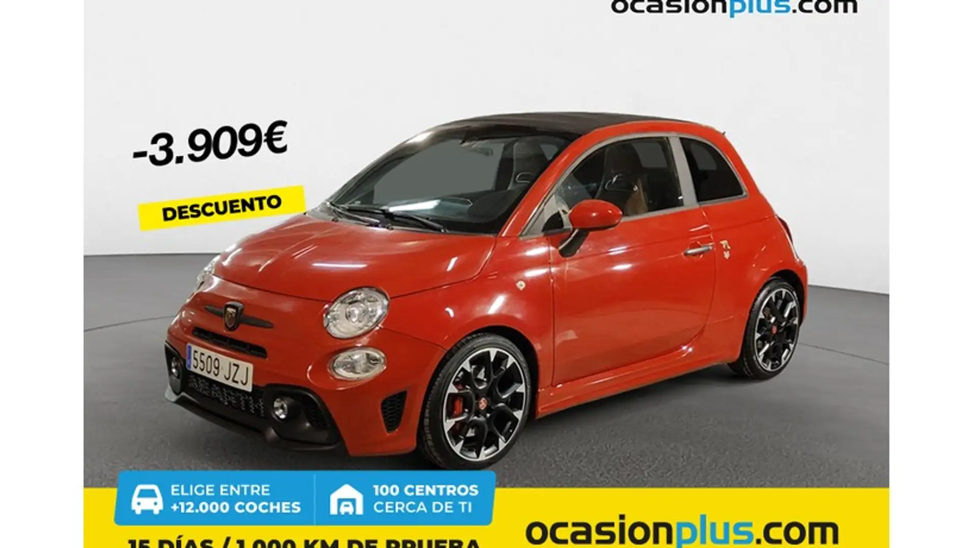 Abarth 595C 1.4T JET COMPETIZIONE 180 Rojo - 1