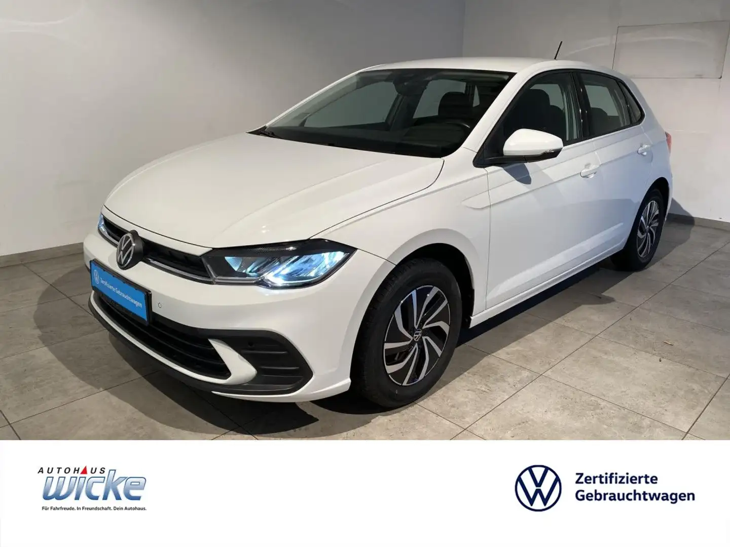 Volkswagen Polo 1.0 Life KLIMA LANE ASSIST LED LM FELGEN Weiß - 1