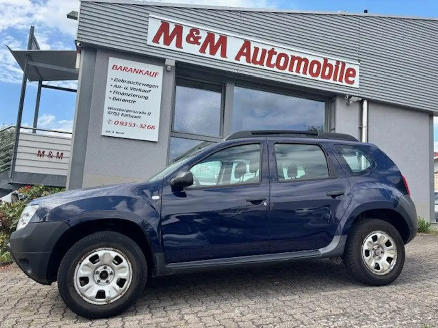 Dacia Duster 1.6i LPG Ice 4x2 *Klima+AHK+EU5* Blau - 1