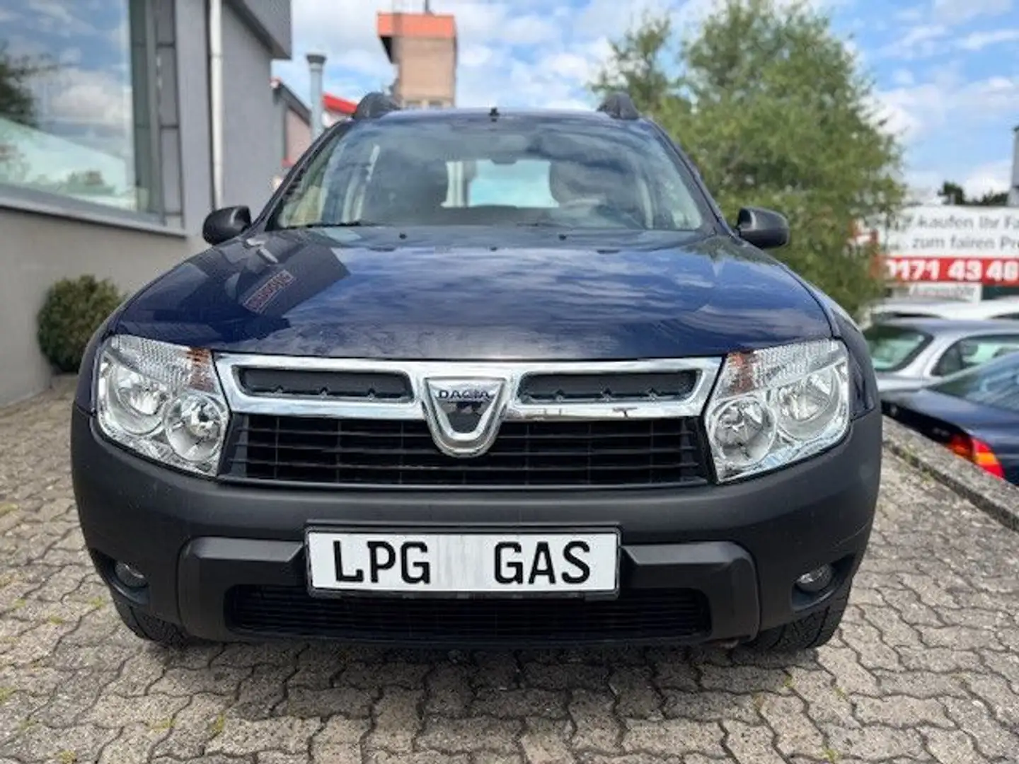 Dacia Duster 1.6i LPG Ice 4x2 *Klima+AHK+EU5* Blau - 2