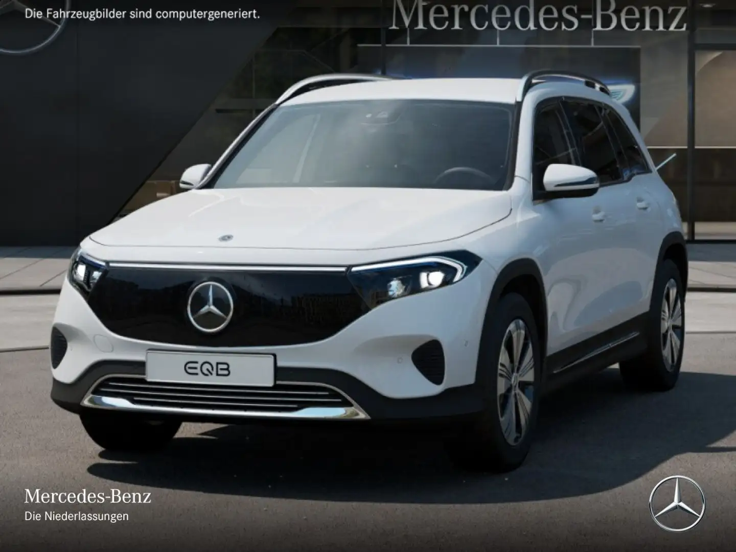 Mercedes-Benz EQB 350 4M PROG+ADVANCED+KAMERA+SPUR Weiß - 2