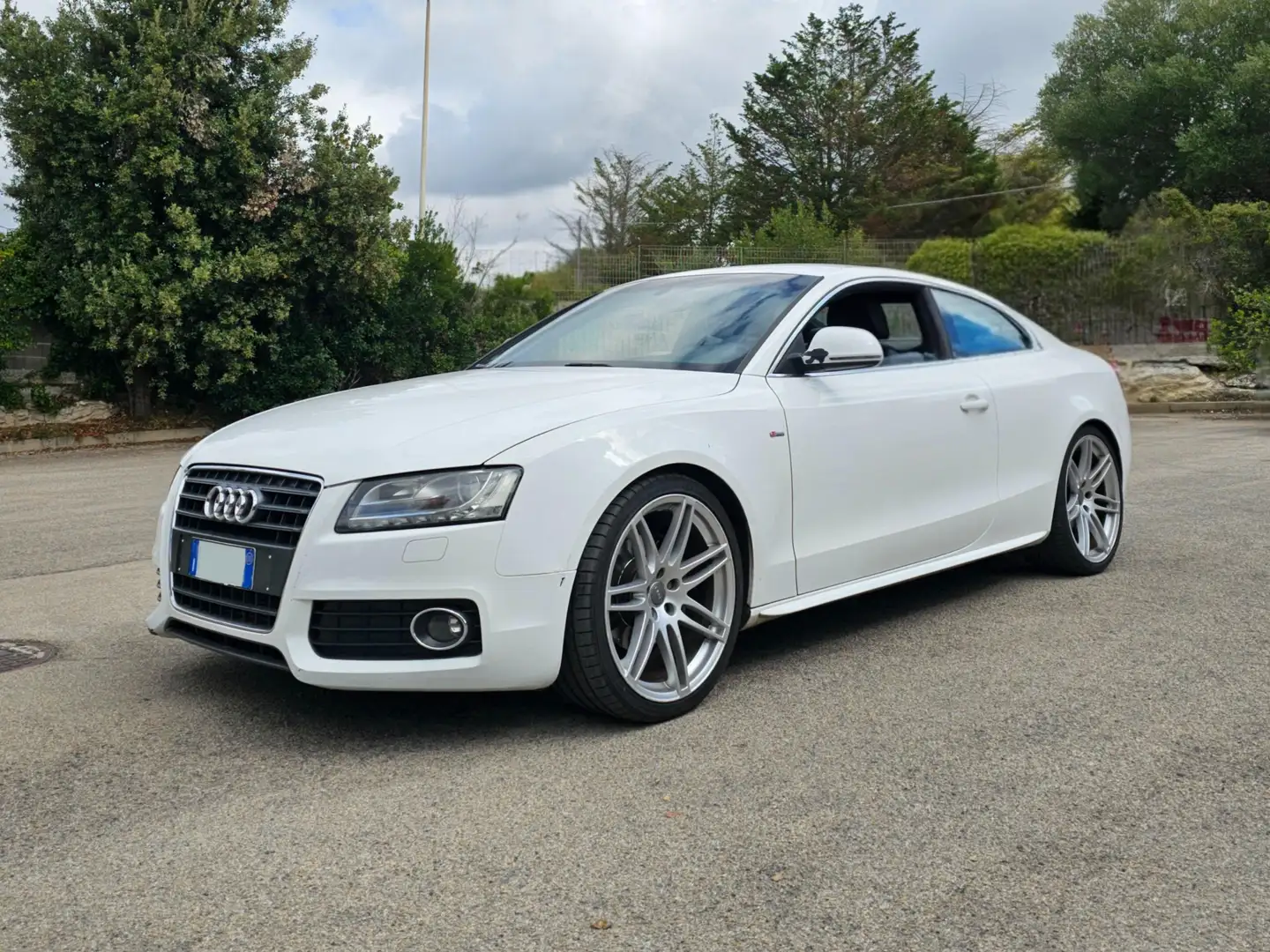 Audi A5 A5 I 2007 Coupe Coupe 2.7 V6 tdi multitronic Bianco - 1