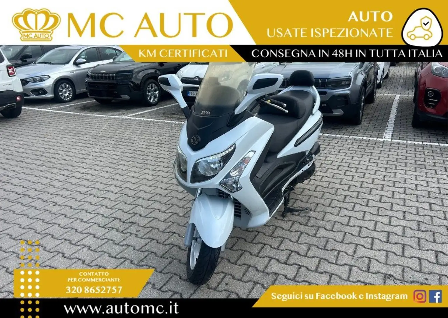 SYM Joymax 300 JOYMAX 300 Bianco - 1