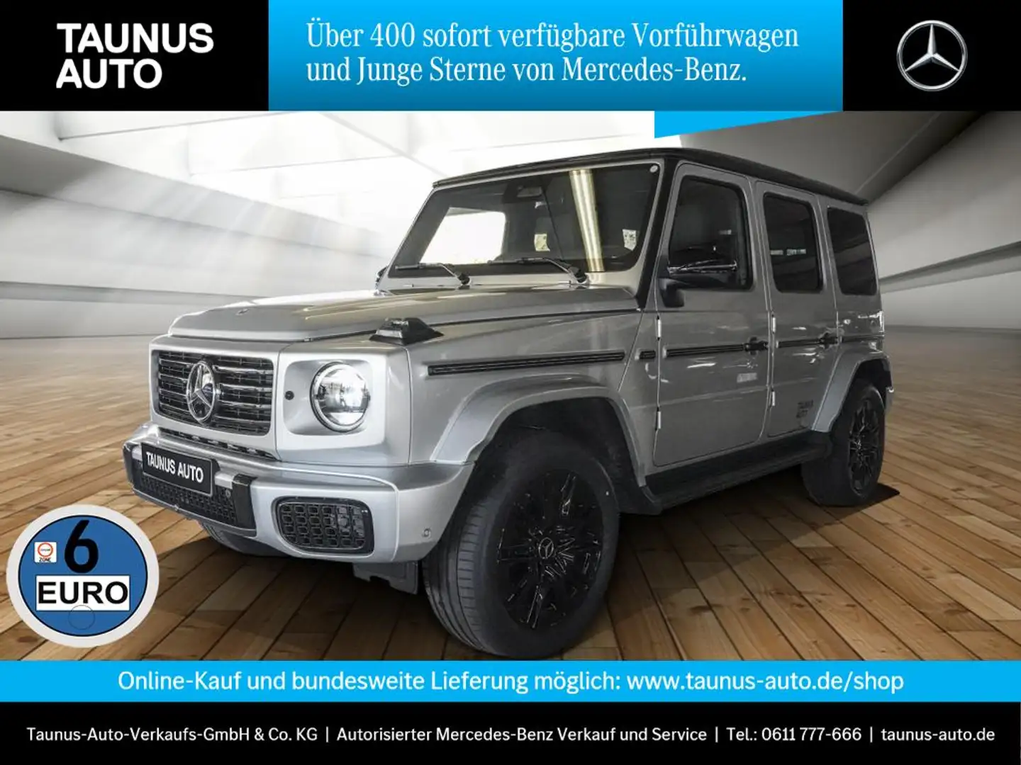 Mercedes-Benz G 450 d AMG-NIGHT-STANDHZG-EXCLUSIVE-TECHNIK-PAKET Zilver - 1