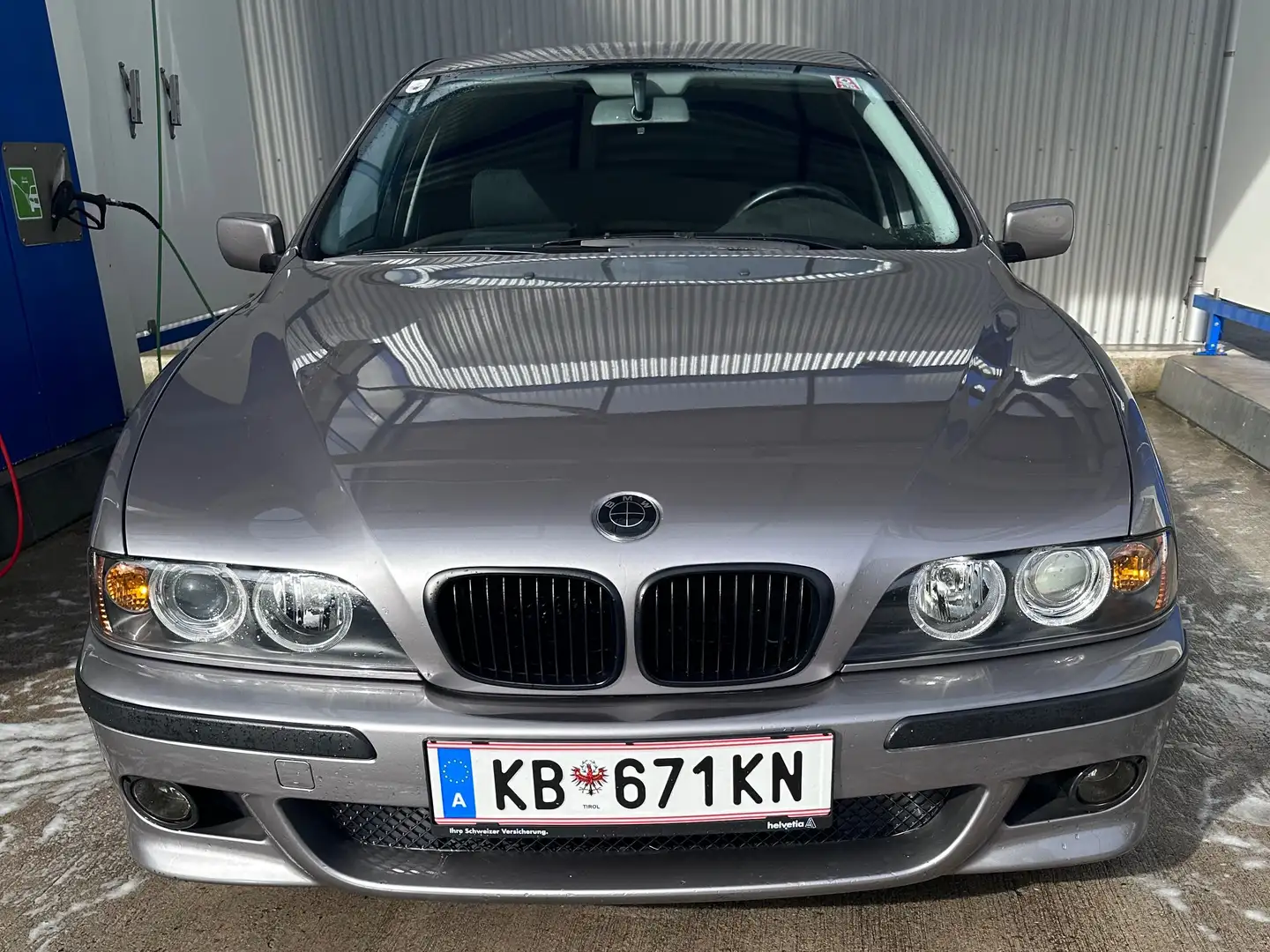 BMW 525 BMW e39 525d/ Sonderfarbe/Bildschirm Srebrny - 2