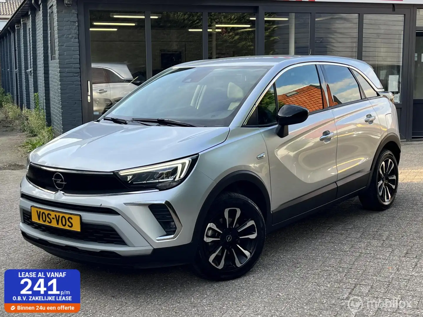 Opel Crossland 1.2 Turbo | RIJKLAAR | Carplay | Camera Zilver - 1