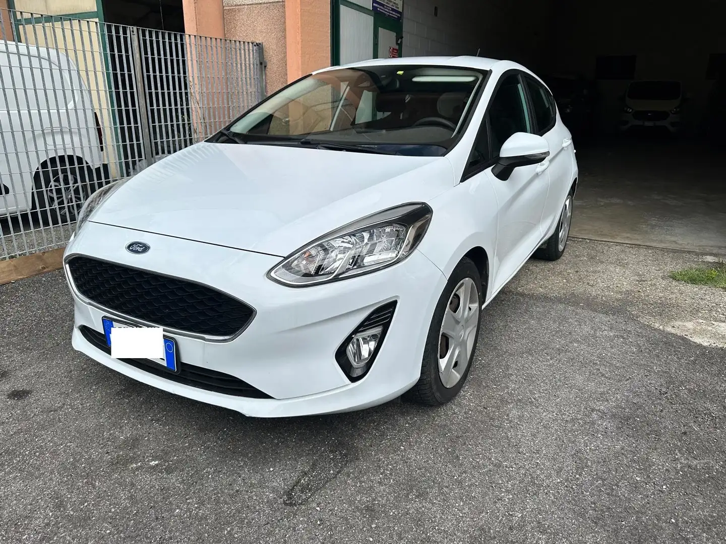 Ford Fiesta 5p 1.5 D ecoblue my20.25 EURO 6D Bianco - 1