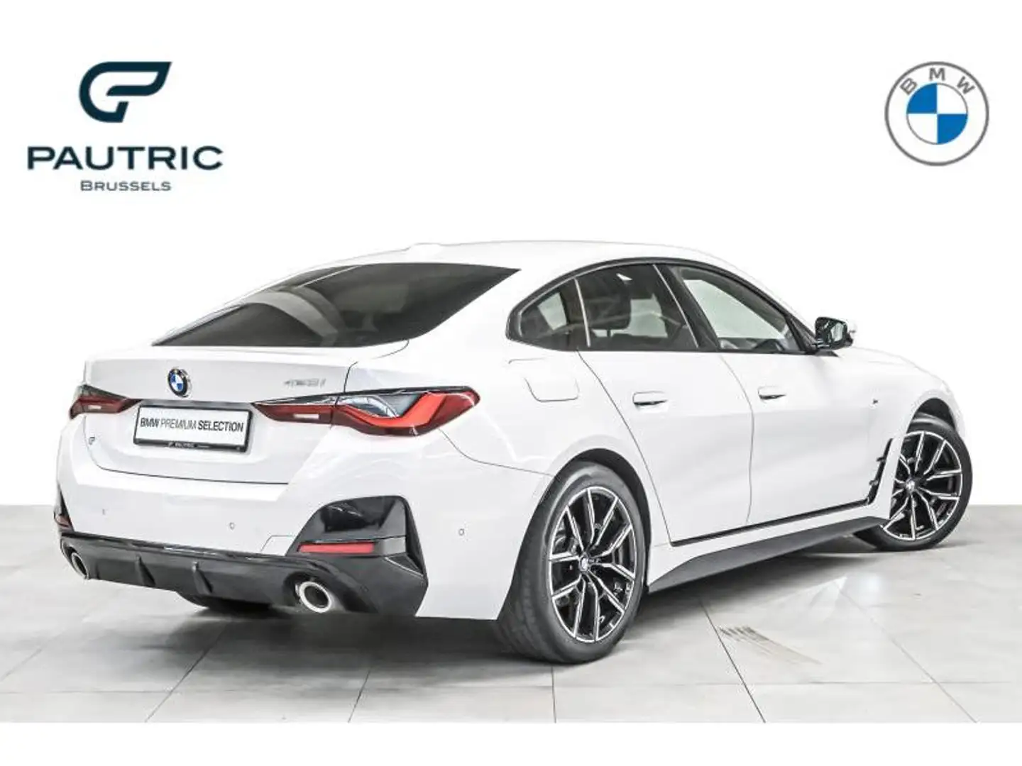 BMW 420 i Gran Coupé - MPACK//360CAMERA//HARMANKARDON Blanc - 2