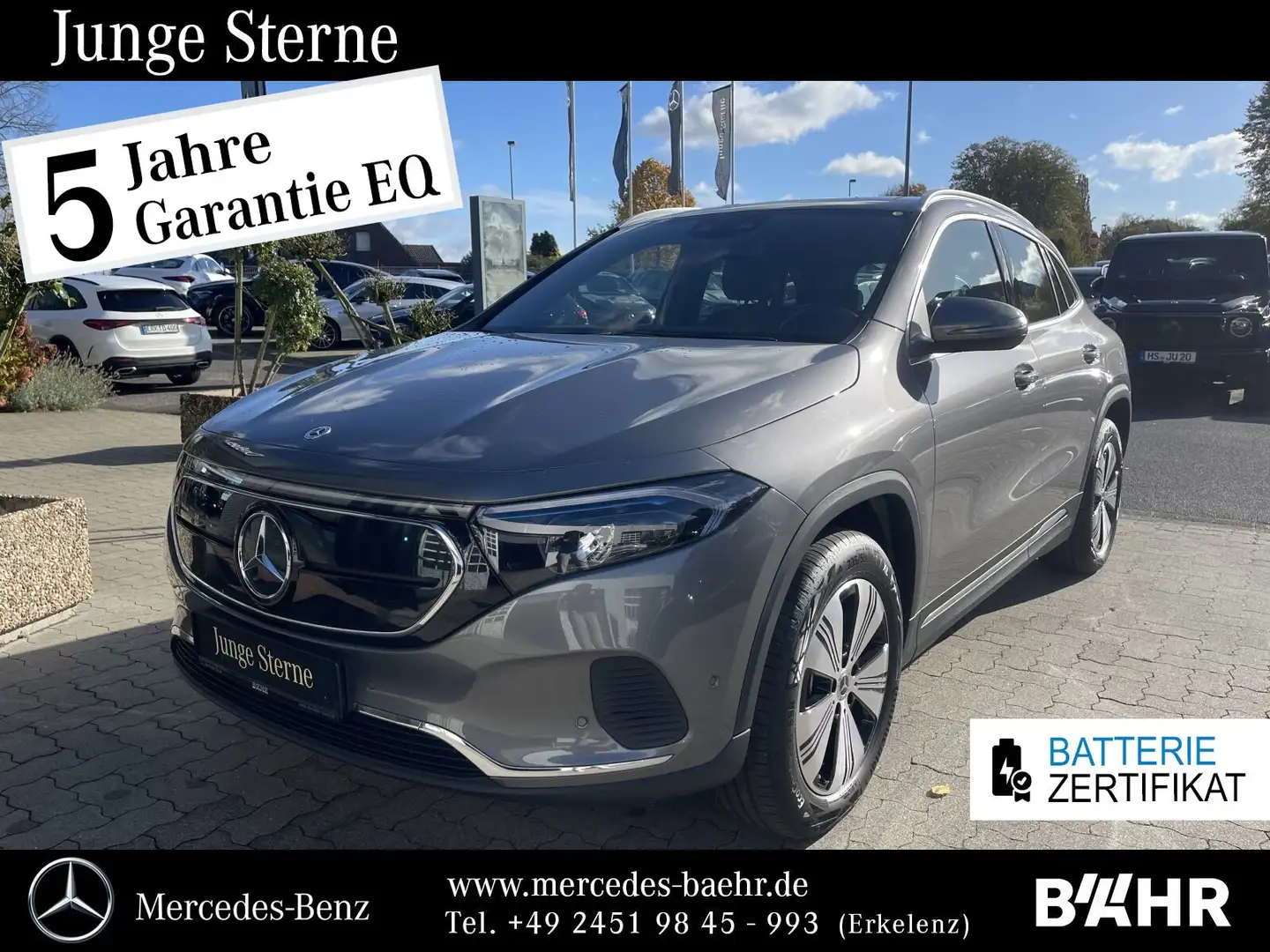 Mercedes-Benz EQA 250 EQA 250 Progressive/MBUX/LED/Totwinkel/RFK/18" Grau - 1