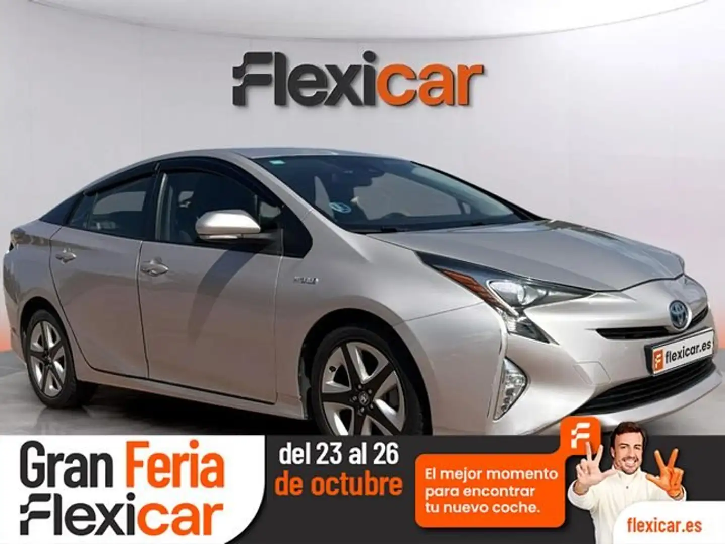 Toyota Prius 1.8++hibrido Beige - 1