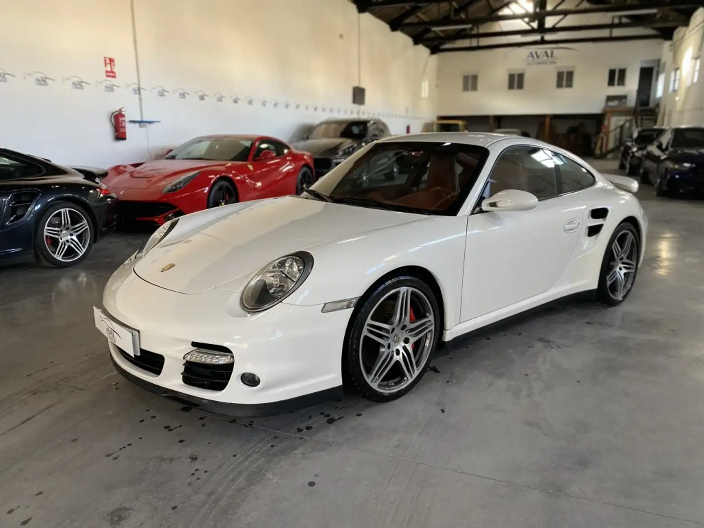 Porsche 997 Turbo Bleu - 1