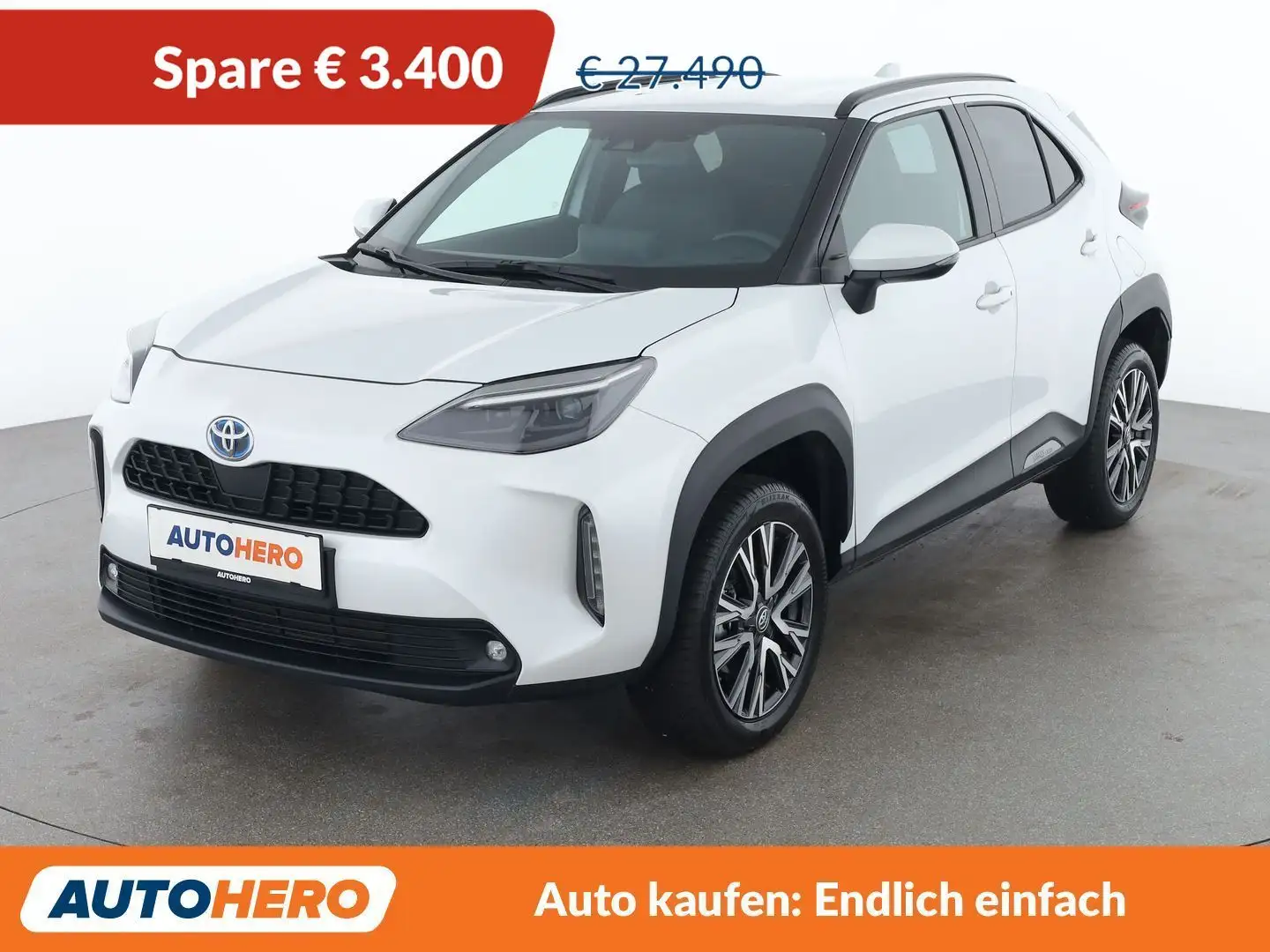 Toyota Yaris Cross 1.5 Hybrid AWD-i Active Drive Weiß - 1