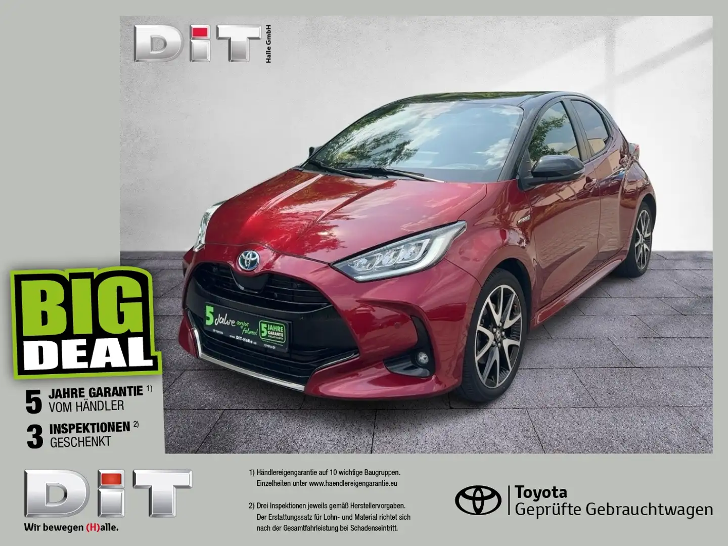 Toyota Yaris 1.5 Style Selection Klima Kamera Navi Schwarz - 1