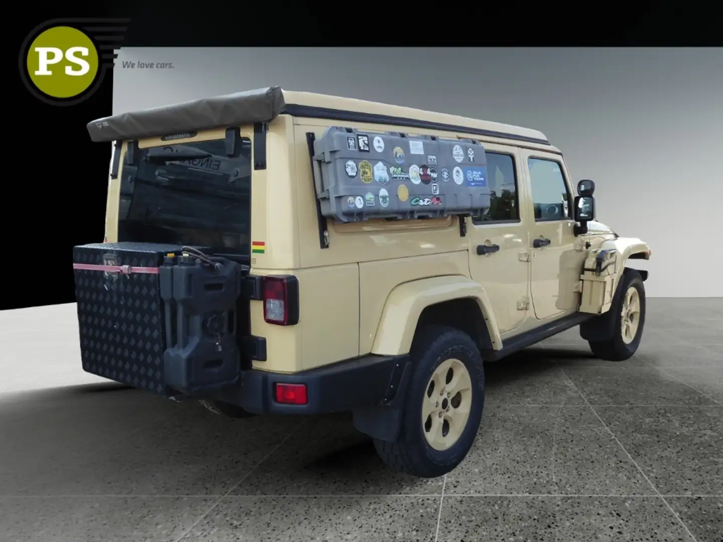 Jeep Wrangler Unlimited Sahara Wohnmobil Beige - 2