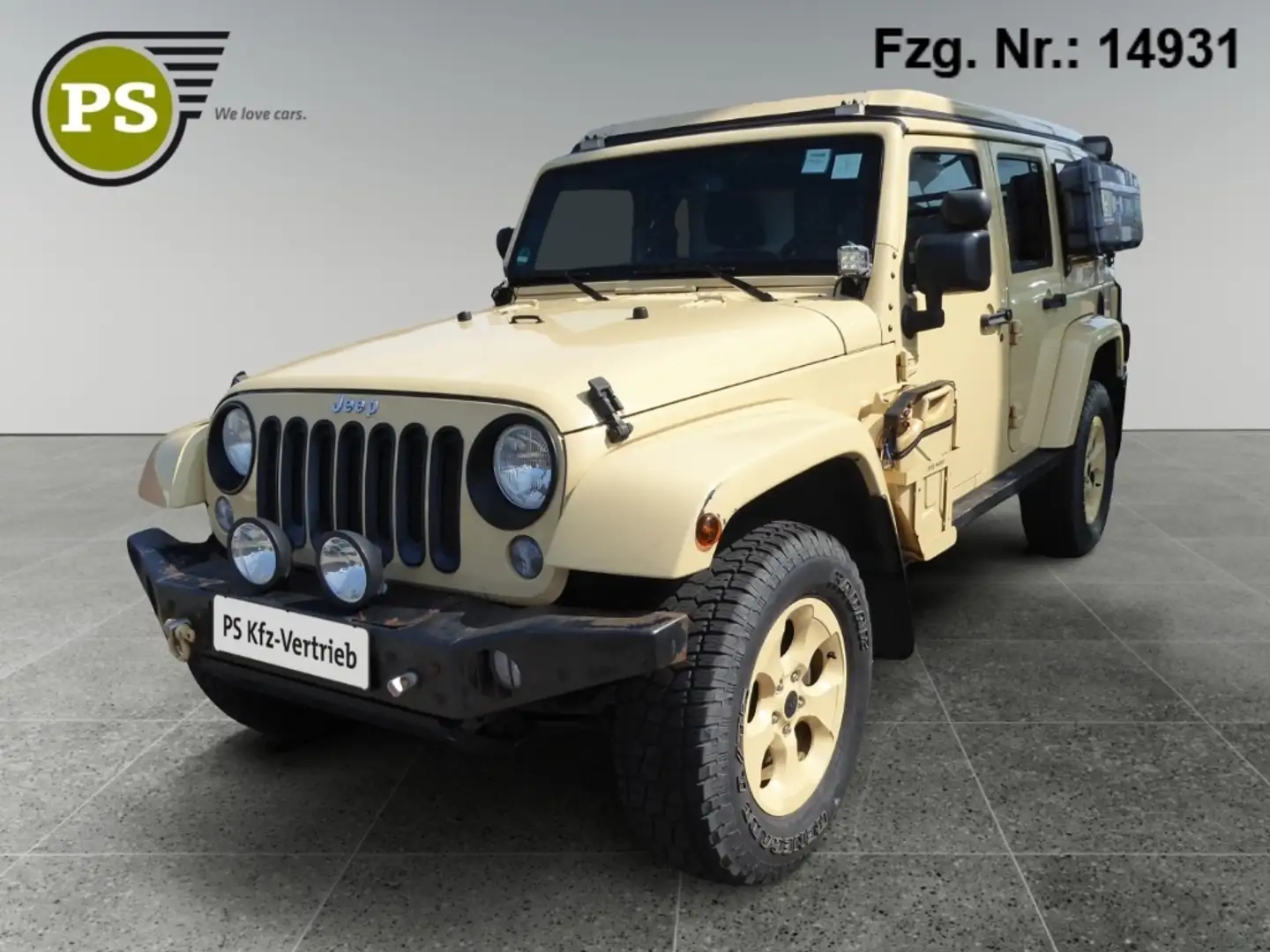 Jeep Wrangler Unlimited Sahara Wohnmobil Beige - 1
