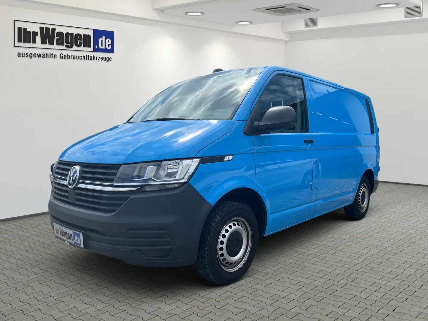 Volkswagen T6.1 Transporter KR 2,0 TDI*Flügeltüren*Einbauten* Modrá - 1