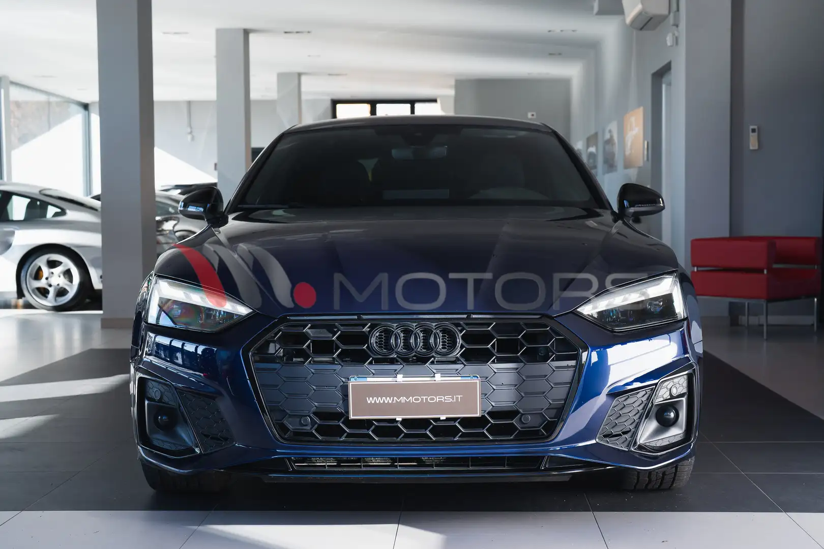 Audi A5 Sportback  35 TDI Mhev S line 163CV S-tronic Blu/Azzurro - 2