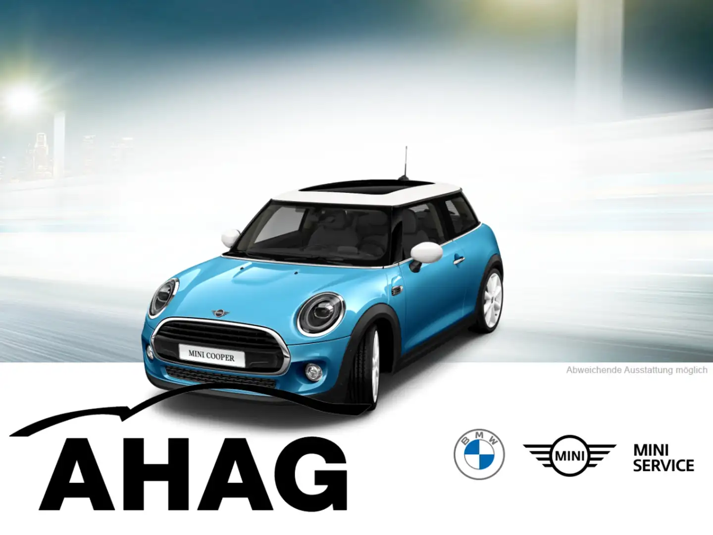MINI Cooper Panorama Klimaaut. Sportsitze PDC RFT Blau - 2