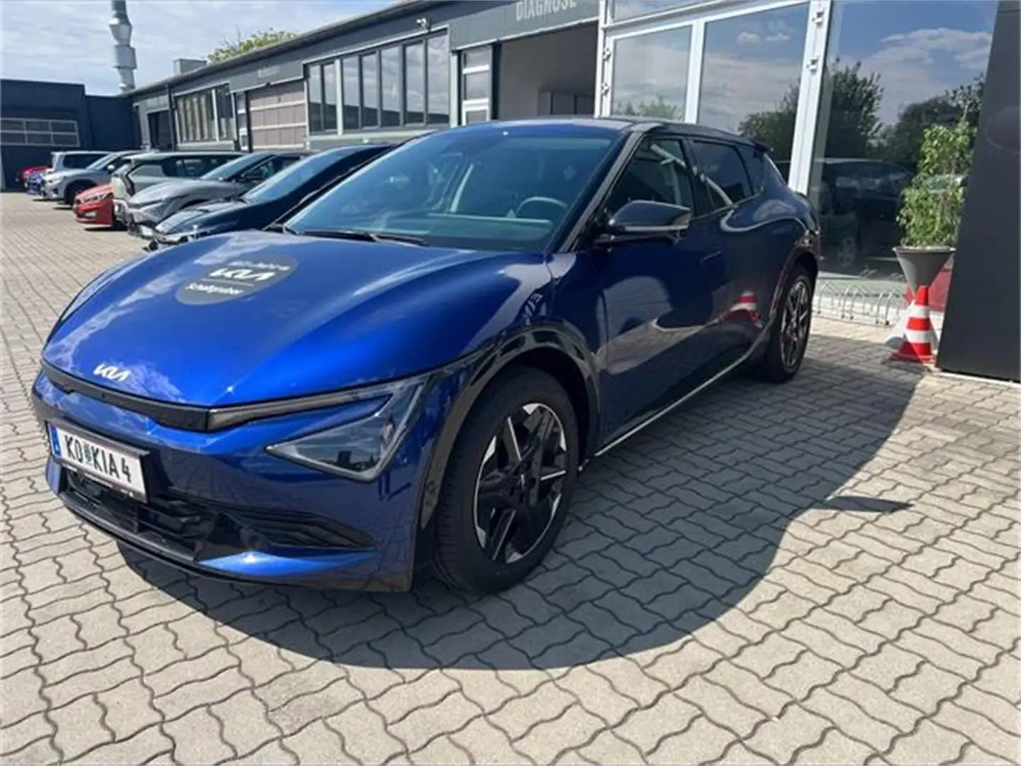 Kia EV6 AWD 84kWh Long Range Air Plus Aut. Синій - 1