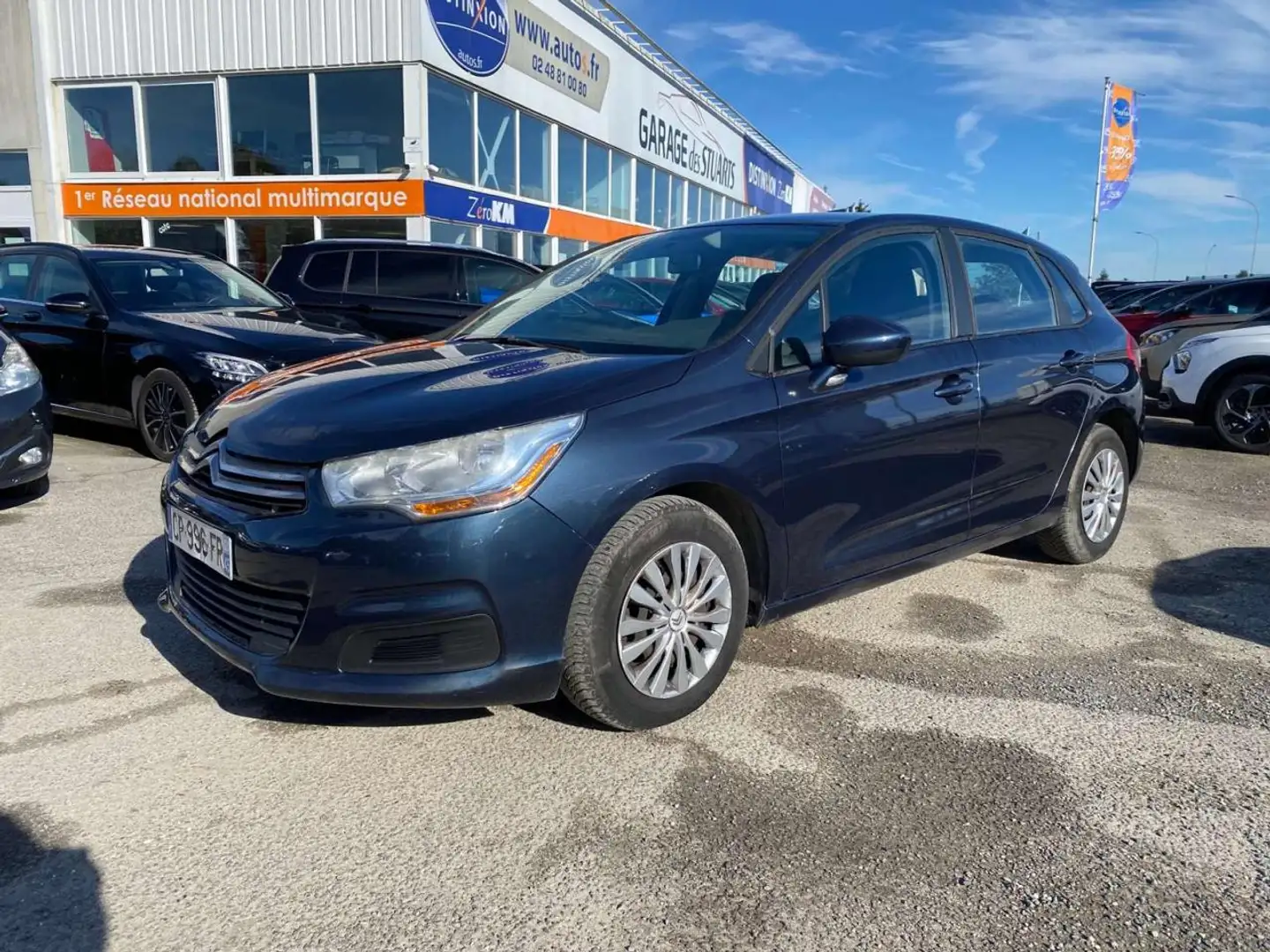 Citroen C4 1.4 VTi 16V - 95 Bleu - 1