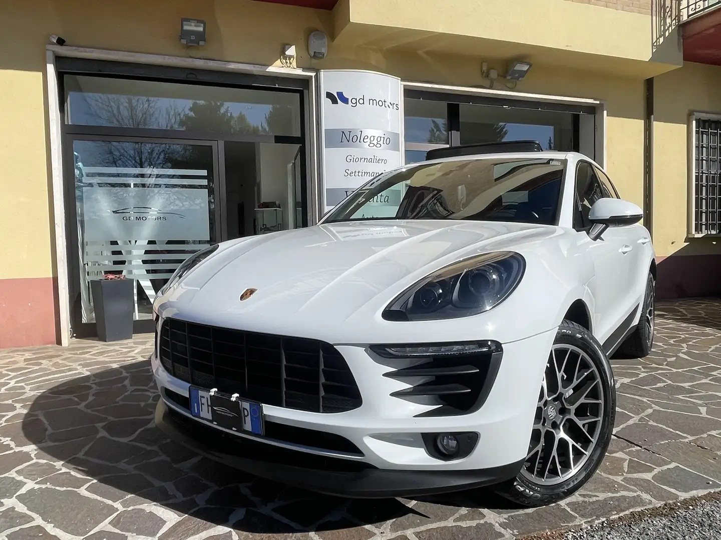 Porsche Macan Macan I 2014 3.0d S 250cv pdk my16 Blanc - 2