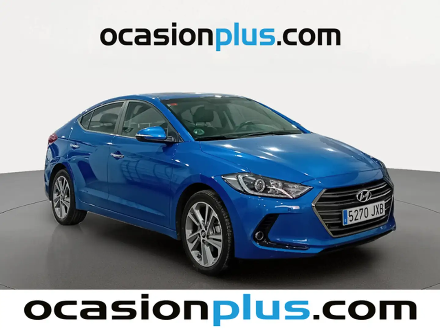 Hyundai ELANTRA 1.6CRDi Style DCT 136 Blauw - 2
