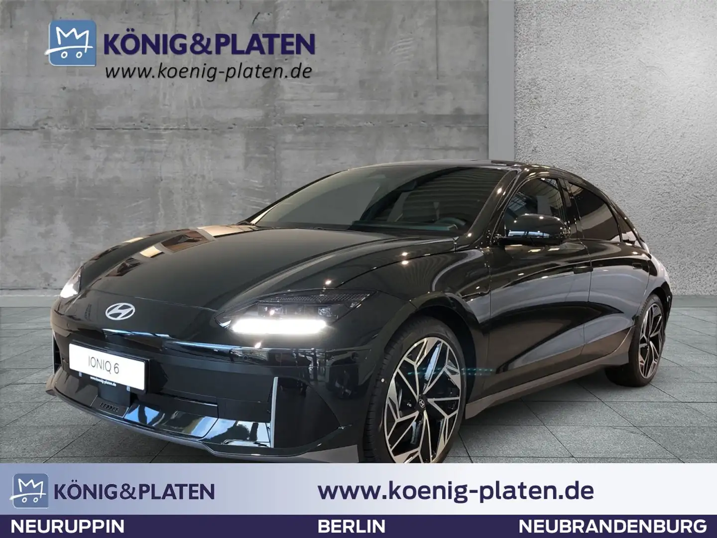 Hyundai IONIQ 6 77,4kWh Batt. (229PS) UNIQ-Paket 20 Zoll Klima Grün - 1