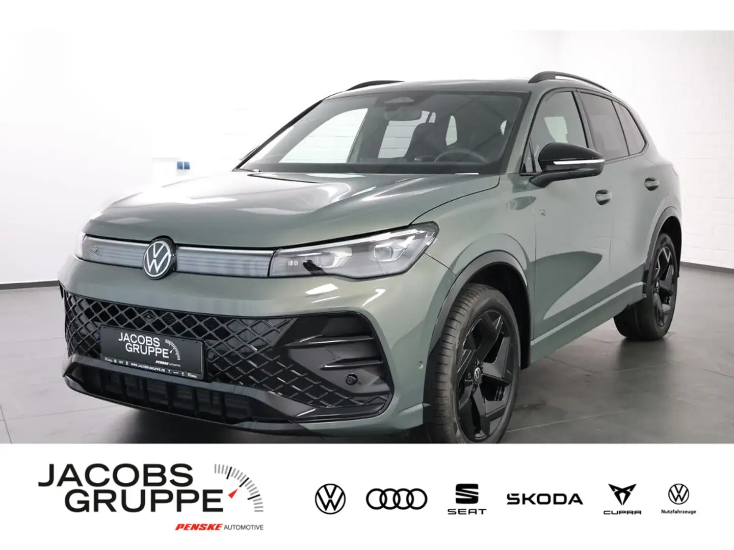Volkswagen Tiguan 2.0 TDI R-Line "Black Style" DSG,Navi, Grün - 1