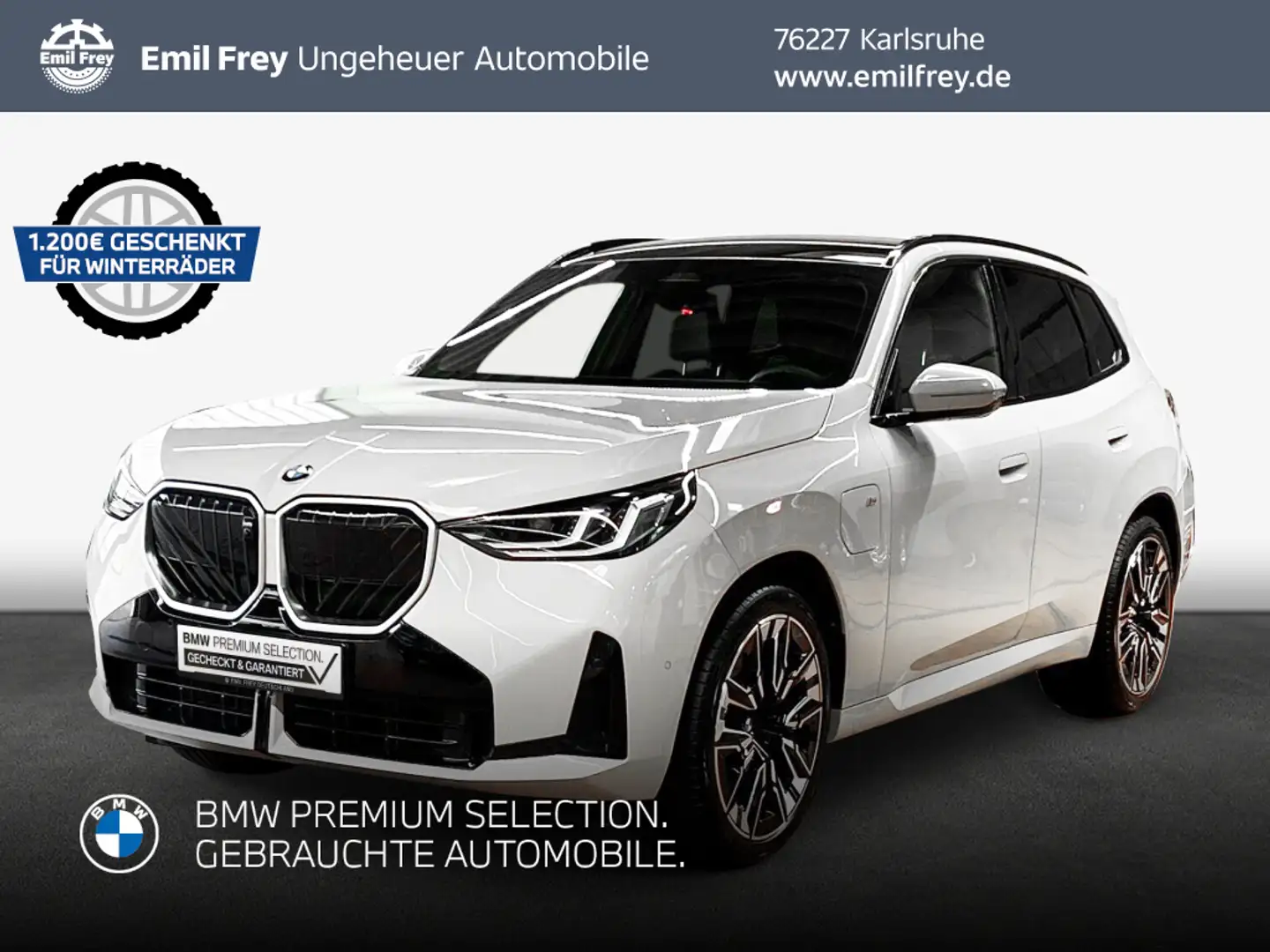 BMW X3 30e xDrive *H/K*AHK*Panorama* Grau - 1