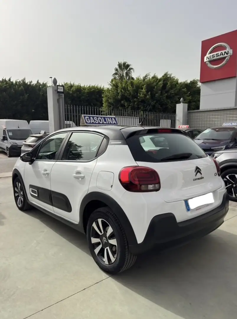 Citroen C3 1.2 PureTech S&S Feel Pack 83 Blanco - 2