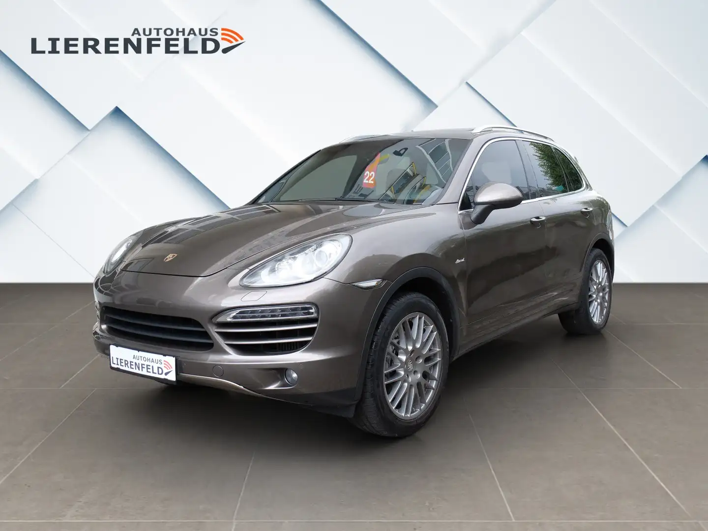 Porsche Cayenne Diesel 18Wege Panorama AHK 2.Hand Marrón - 1