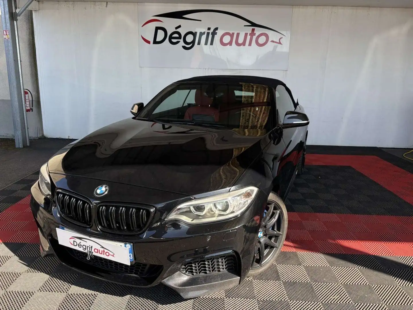 BMW 235 SERIE CABRIOLET F23 Cabriolet M235i xDrive 326 ch  Noir - 1