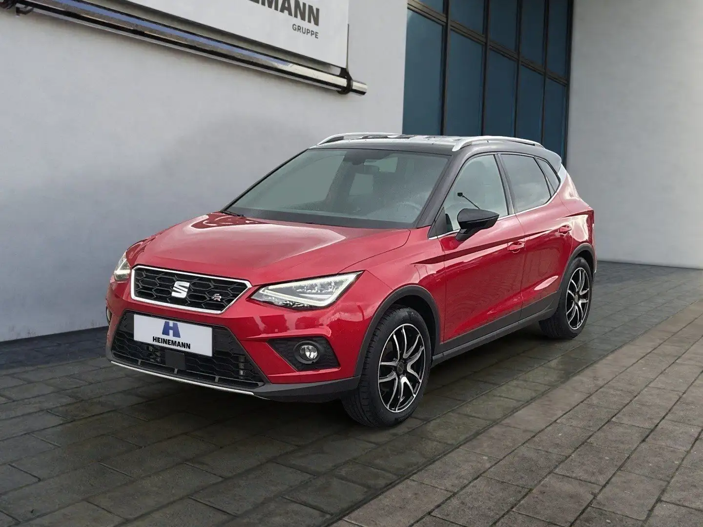 SEAT Arona 1.0 TSI OPF FR Navi AHZV SHZ Klimaaut. Rouge - 1