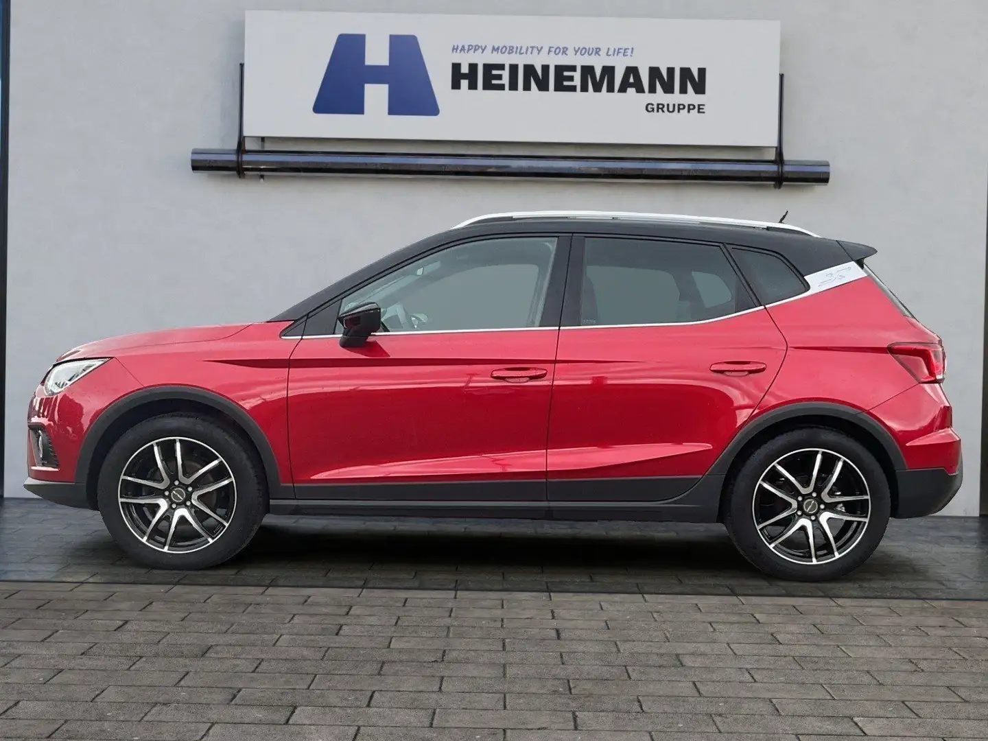 SEAT Arona 1.0 TSI OPF FR Navi AHZV SHZ Klimaaut. Rouge - 2