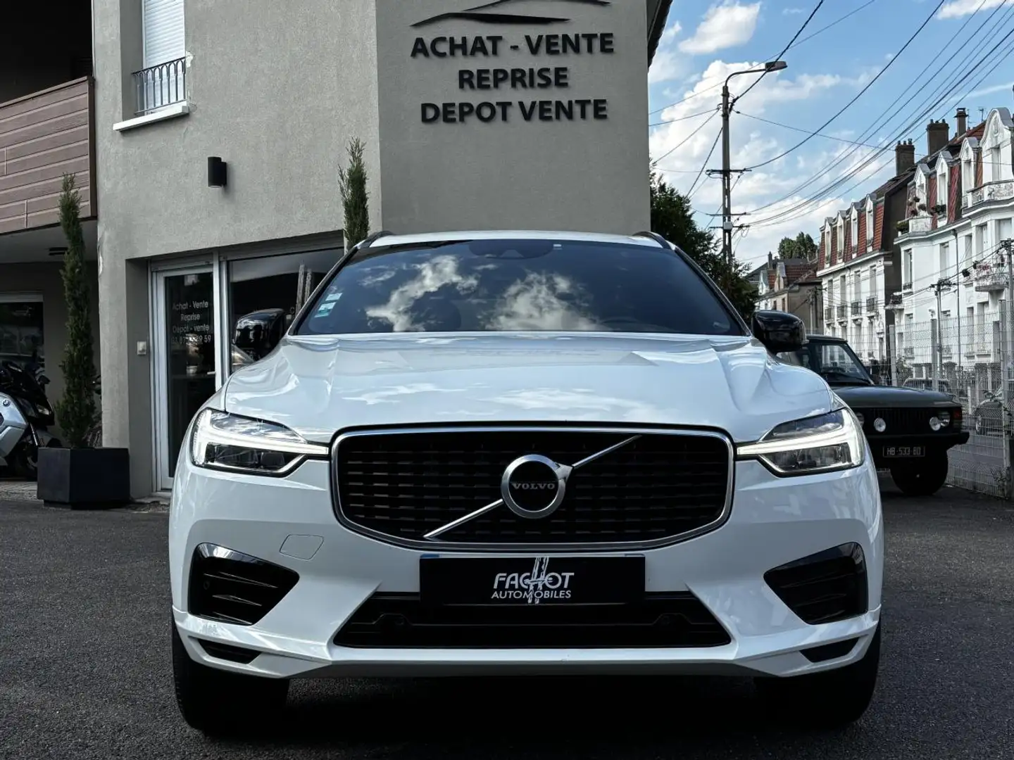 Volvo XC60 D4 AdBlue - 190 - BVA Geartronic  II 2017 R-Design Blanc - 2