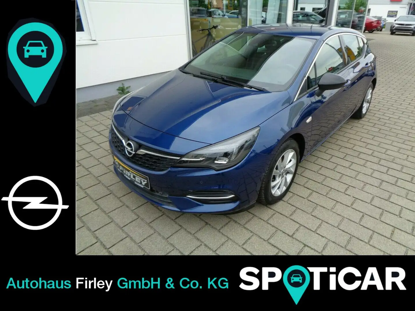 Opel Astra Elegance StartStop Blauw - 1