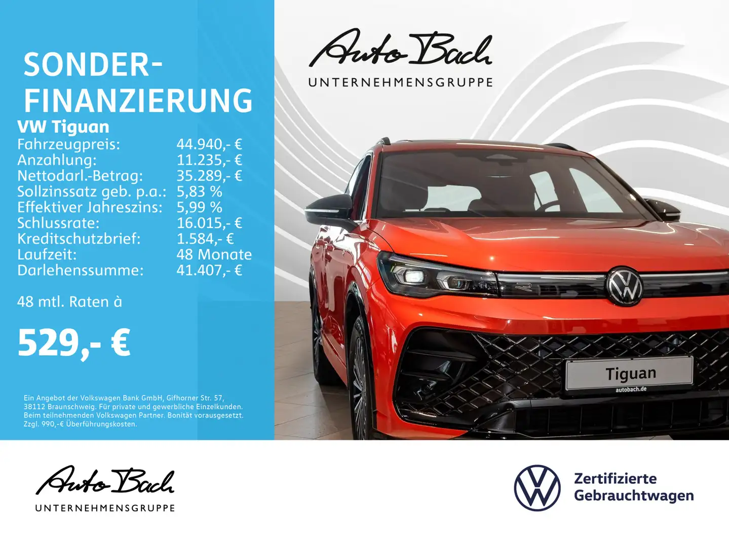 Volkswagen Tiguan 2.0 TDI DSG R-Line Black Style 4Motion, H Rot - 2