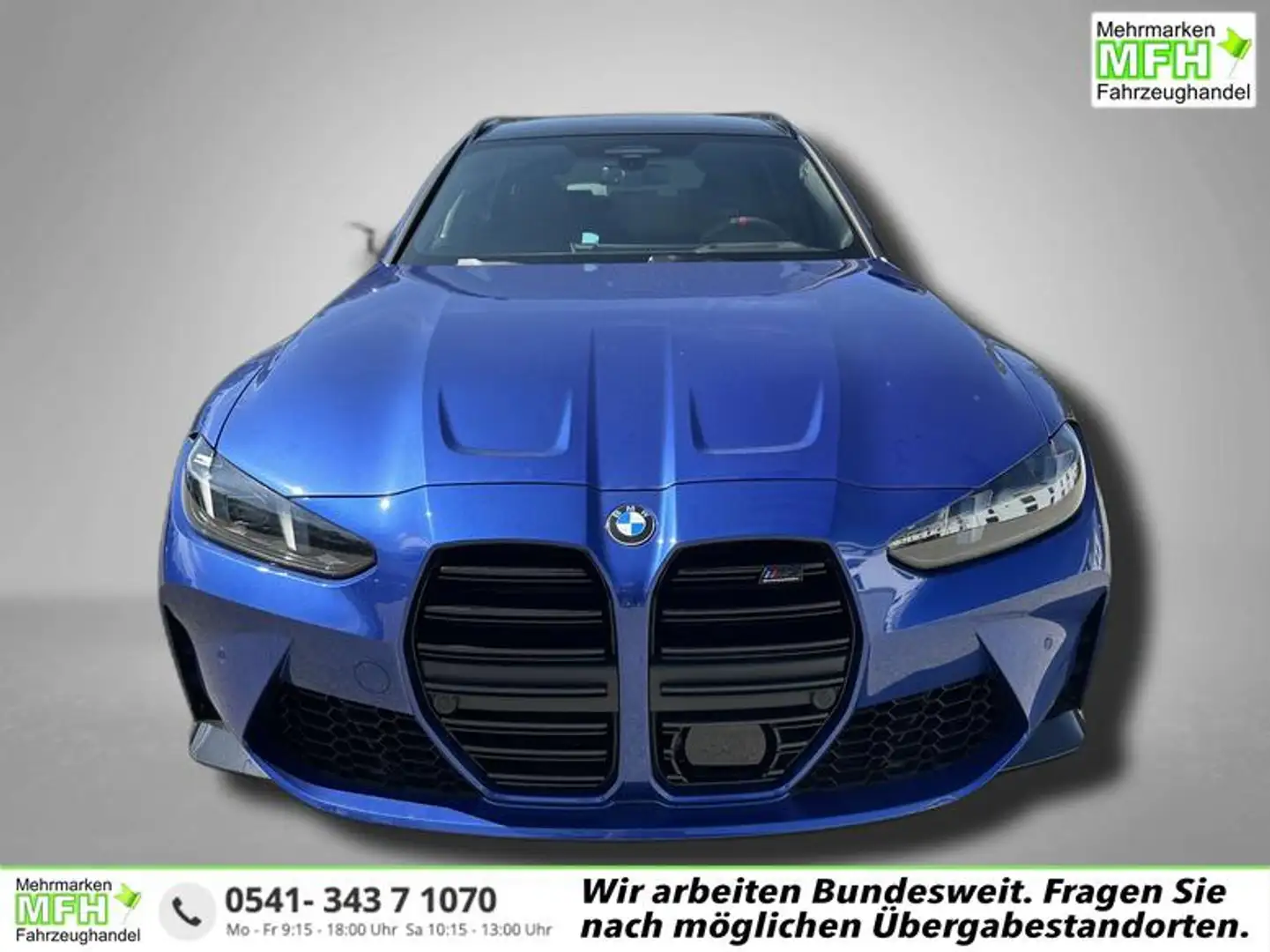 BMW M3 Competition Touring 3.0 8-Gang M Steptronic xDr... Blau - 1