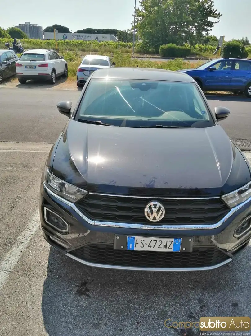 Volkswagen T-Roc 1.0 TSI 115 CV Style BlueMotion Technology Zwart - 1