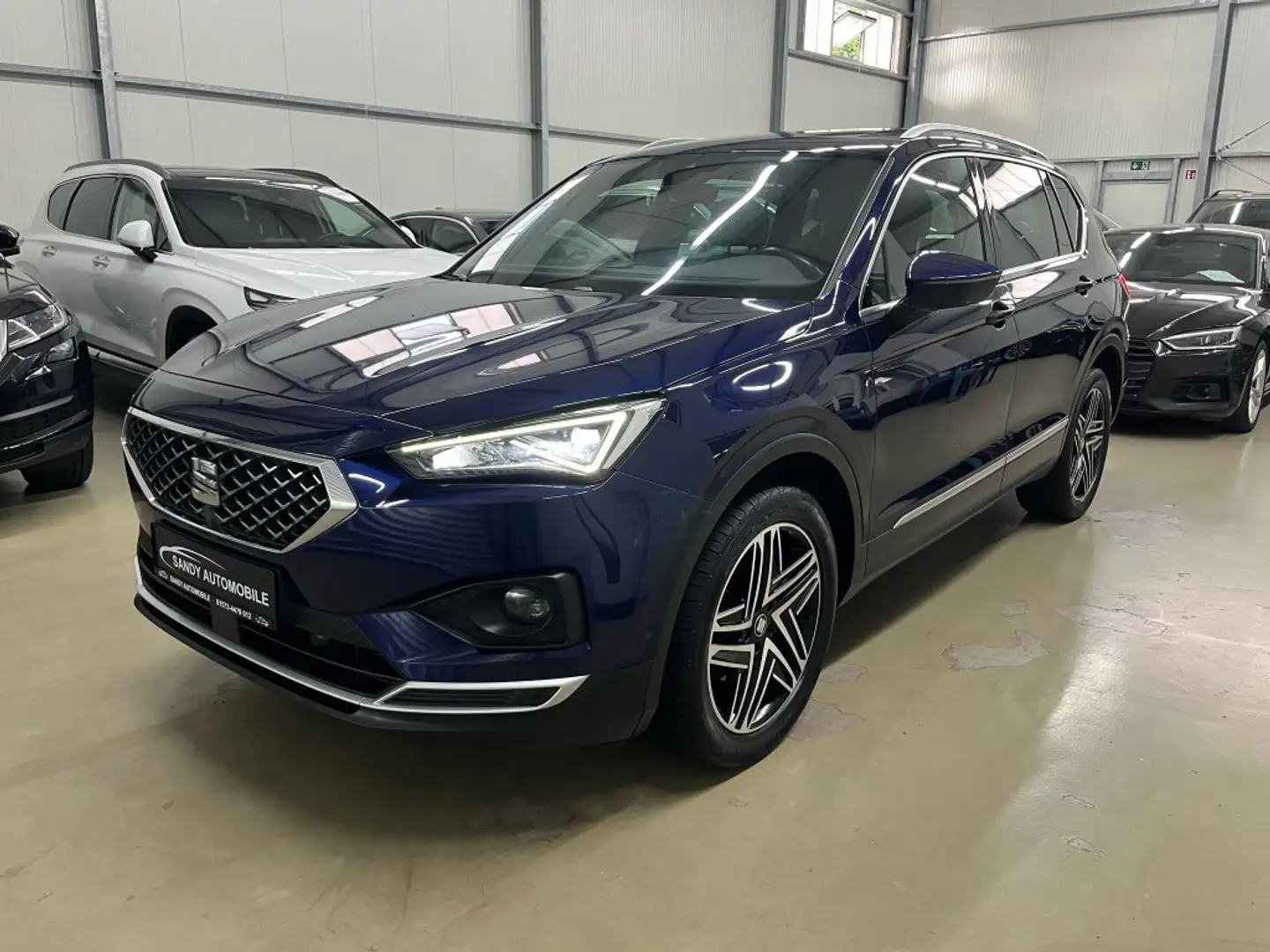 SEAT Tarraco Xcellence 7.Sitzer AHK 360°Kamera Panorm Bleu - 1