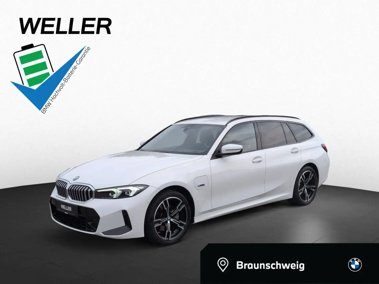 BMW 320 e Touring M SPORT LivePlus HiFi RFK Tempo 18" Blanco - 1