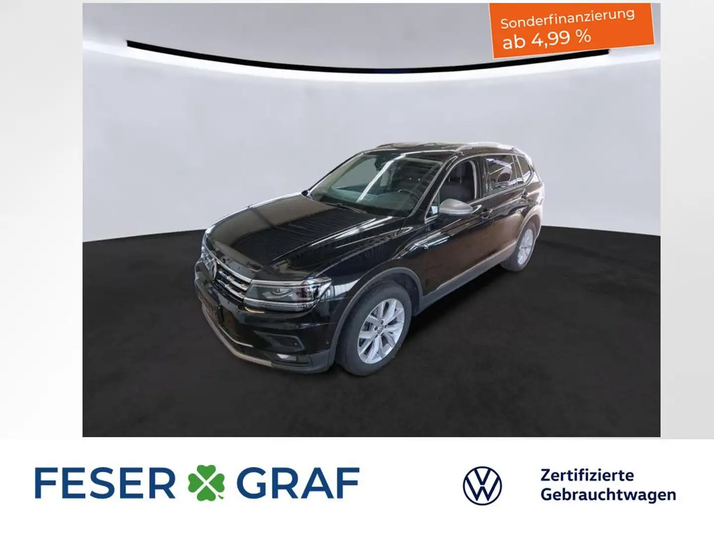 Volkswagen Tiguan Allspace Highline 1.5 TSI 7-DSG AHK KAMERA Schwarz - 1