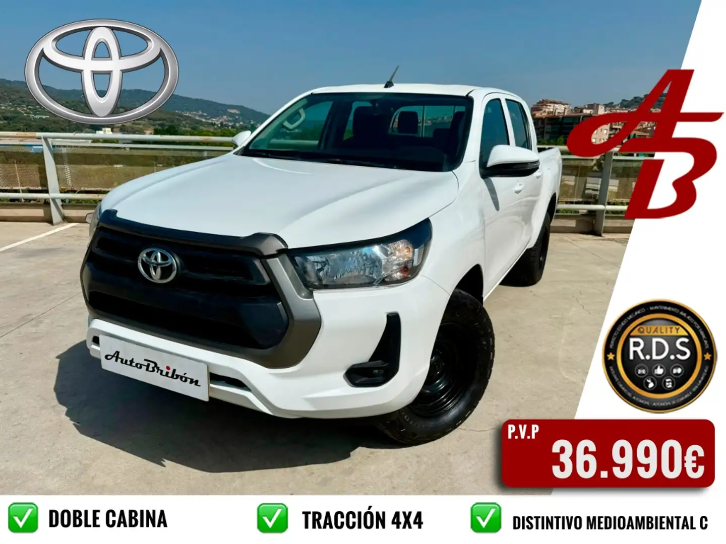 Toyota Hilux Cabina Doble GX Plus Blanc - 1