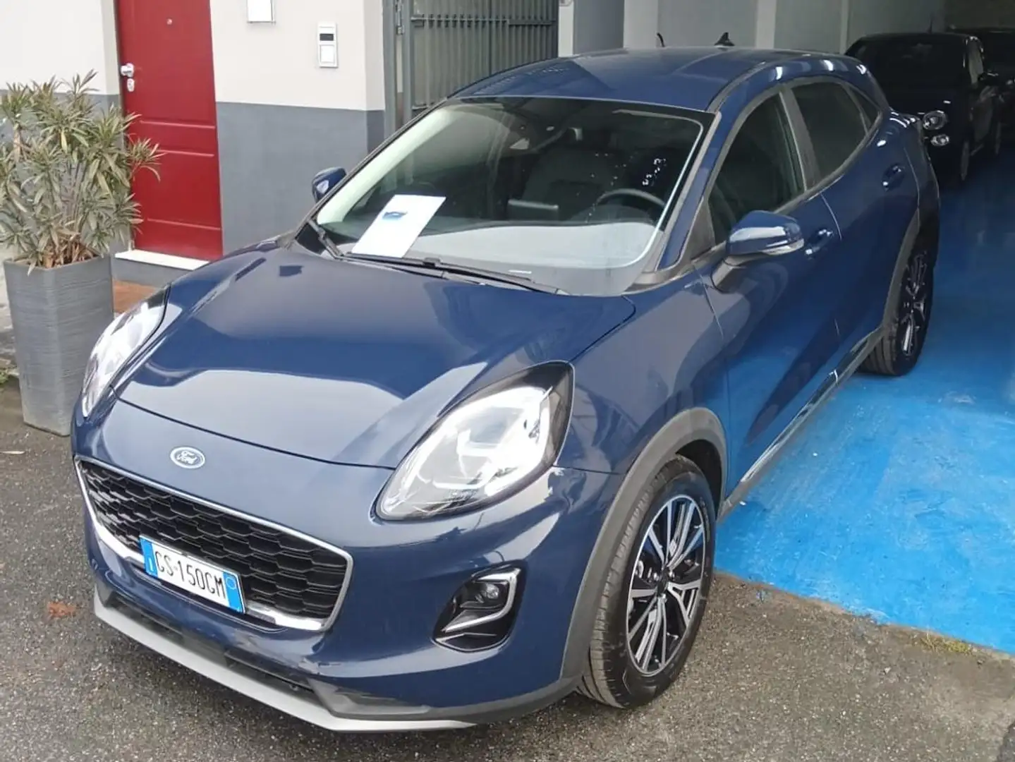 Ford Puma Puma II 2020 1.0 ecoboost h Titanium s Modrá - 2