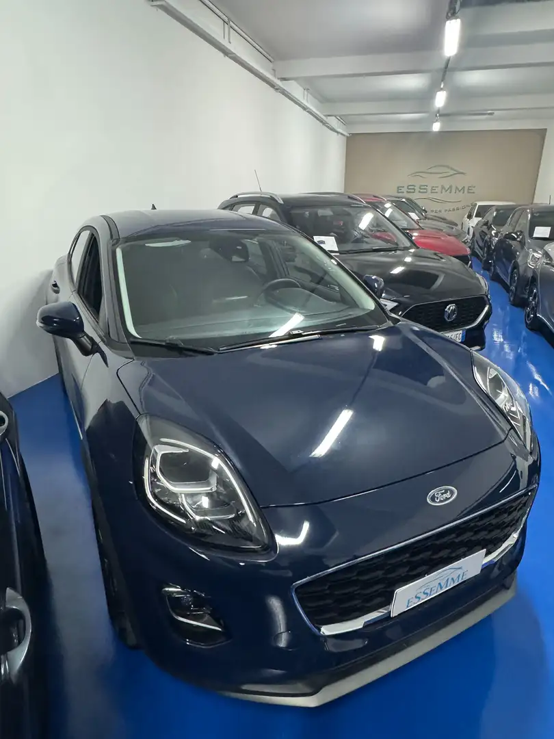 Ford Puma Puma II 2020 1.0 ecoboost h Titanium s Bleu - 1
