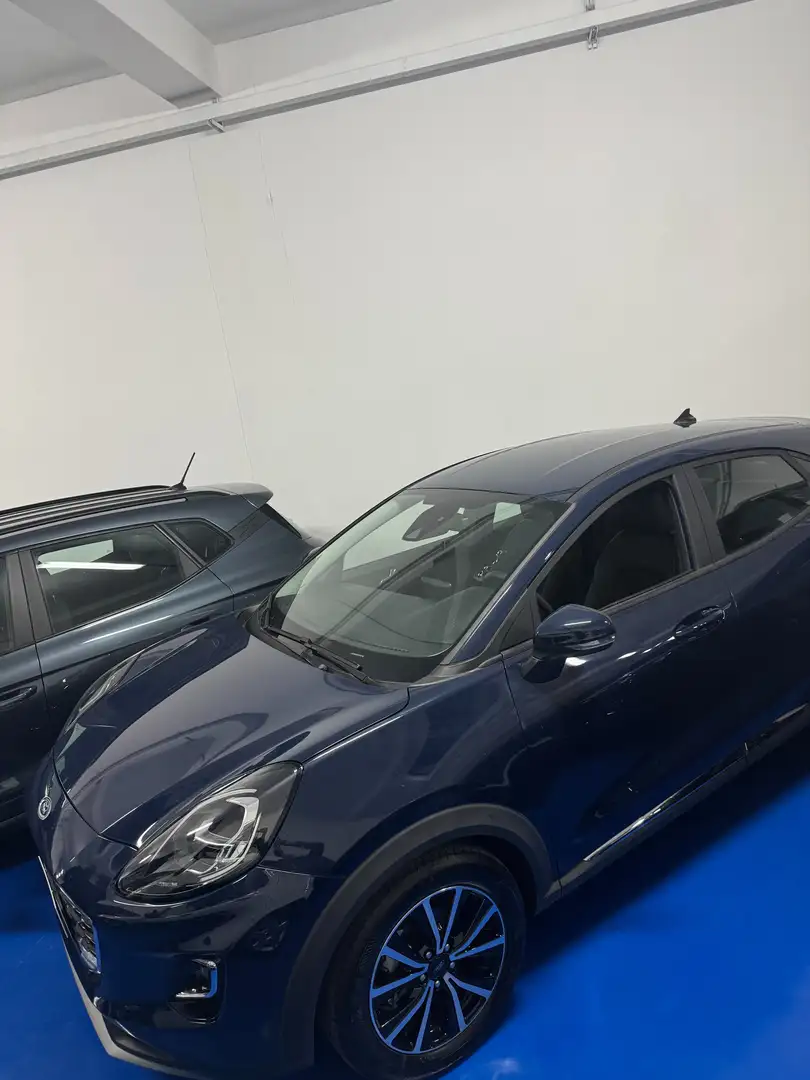 Ford Puma Puma II 2020 1.0 ecoboost h Titanium s Bleu - 2