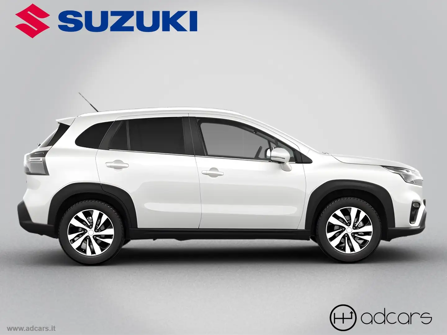 Suzuki S-Cross 1.4 Hybrid 4WD AllGrip Top+ *PROMOZIONE ADCARS* Bianco - 2
